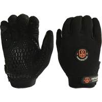 Gants de m&eacute;canicien anti-chocs, 7/Petit, Paume en Synth&eacute;tique/Su&egrave;de, Poignet &eacute;lastique/Boucle et crochet Pryde Industrial Inc.