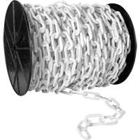 Chaîne de s&eacute;curit&eacute; en plastique robuste, Orange Pryde Industrial Inc.