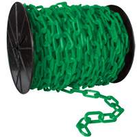 Chaîne de s&eacute;curit&eacute; en plastique robuste, Jaune Pryde Industrial Inc.