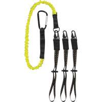 GearLink Tool Lanyard with Interchangeable Ends, Bungee, Carabiner/Loop Pryde Industrial Inc.