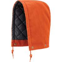 539 Capuchon pour parka, blouson aviateur ou combinaison de s&eacute;curit&eacute; matelass&eacute;e, Orange, Coton Pryde Industrial Inc.