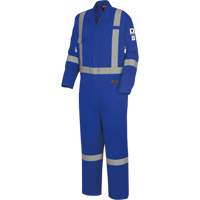 7709A "The Rock" FR-Tech&reg; High Visibility FR/Arc Rated Coveralls, Size 36, Royal Blue, 10 cal/cm² Pryde Industrial Inc.