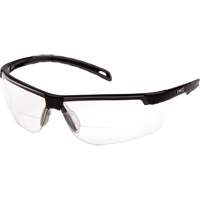 Lunettes de lecture H2MAX avec monture noire, Antibu&eacute;e, Transparent, Dioptrie 2,0 Pryde Industrial Inc.