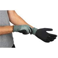 Gants &eacute;cologiques enduits &agrave; prise cr&ecirc;p&eacute;e, 7, R&ecirc;vetement Mousse de latex, Calibre 15, Enveloppe en Nylon/rPET Pryde Industrial Inc.