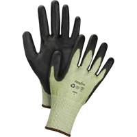 Gants &eacute;lastiques &eacute;cologiques sans coutures r&eacute;sistants &agrave; la coupe, Taille 7, Calibre 13, Rev&ecirc;tement Polyur&eacute;thane, Enveloppe en PEHP/rPET, ASTM ANSI niveau A4 Pryde Industrial Inc.