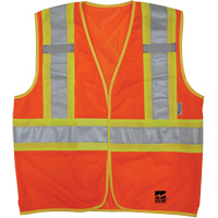 Open Road&reg; “BTE” Vest, High Visibility Orange, Medium/Small Pryde Industrial Inc.