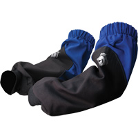 BSX&reg; FR Cotton Sleeves, 19" L, Black/Blue Pryde Industrial Inc.