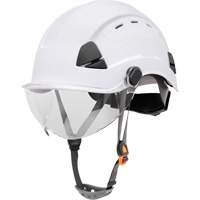 Casque de s&eacute;curit&eacute; Fibre Metal, R&eacute;pond aux normes CSA type 1, Suspension Rochet, Ventil&eacute; Pryde Industrial Inc.