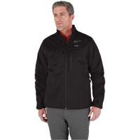 Manteau chauffante M12 ToughShell avec pile, Hommes, Petit, Noir Pryde Industrial Inc.