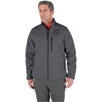 Manteau chauffante M12 ToughShell (manteau seulement), Hommes, Moyen, Gris Pryde Industrial Inc.