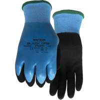 Gants hydrofuges Stealth Black Ops, Taille Petit, Calibre 15, Rev&ecirc;tement Latex de caoutchouc, Enveloppe en Fibre de verre/Polyester, ASTM ANSI niveau A4 Pryde Industrial Inc.