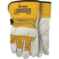 Longhorn Gloves, Large, Grain Cowhide Palm Pryde Industrial Inc.