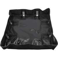 Collapsible Berm, 30 US gal. Capacity, 2' W x 4' L x 6" H, Snap-Up Bracket Pryde Industrial Inc.