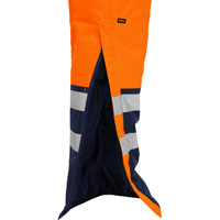 Salopette pour le froid extr&ecirc;me Bisley, Polyester, Petit, Orange haute visibilit&eacute; Pryde Industrial Inc.