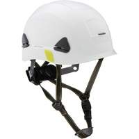 Casque de s&eacute;curit&eacute; d'escalade Fibre Metal, R&eacute;pond aux normes CSA type 2, Suspension Rochet, Non ventil&eacute; Pryde Industrial Inc.