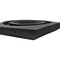 Rubber Channelizer Base, 15 lbs. Pryde Industrial Inc.