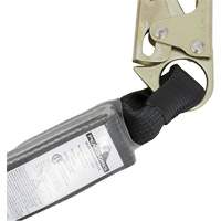 SA-5200-2.5 Shock Absorbing Lanyard, 2.5', Snap Hook Center, Snap Hook Leg Ends, Polyester Pryde Industrial Inc.