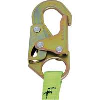SA-5405-4 Shock Absorbing Lanyard, 4', Snap Hook Center, Snap Hook Leg Ends, Polyester Pryde Industrial Inc.