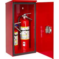 Heavy-Duty Outdoor Fire Extinguisher Cabinet, 14" W x 28" H x 10" D Pryde Industrial Inc.