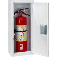 Indoor Fire Extinguisher Cabinet, 10" W x 24" H x 7" D Pryde Industrial Inc.