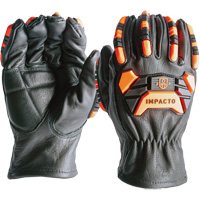 Gants de protection contre la coupe et les chocs, 7, Paume en Cuir de vache Pryde Industrial Inc.