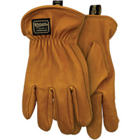 597CR The Duke Cut-Resistant Gloves, Size Medium, Cowhide/Para-Aramid/Polyester/Stainless Steel Shell, ASTM ANSI Level A5 Pryde Industrial Inc.