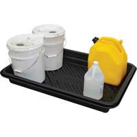 Spill Tray, 24" L x 36" W x 4.5" H, 18 US gal. Spill Capacity Pryde Industrial Inc.