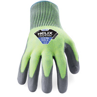 Helix&reg; 2057 Abrasion- & Cut-Resistant Gloves, Size 6/X-Small, 13 Gauge, Polyurethane Coated, HPPE Shell, ASTM ANSI Level A4/EN 388 Level C Pryde Industrial Inc.