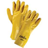 Gants &agrave; fini rugueux et r&eacute;sistants aux produits chimiques, Taille 9, 12" lo, PVC, Doublure en Interlock, 47-mil Pryde Industrial Inc.