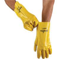 Gants &agrave; fini rugueux et r&eacute;sistants aux produits chimiques, Taille 9, 12" lo, PVC, Doublure en Interlock, 47-mil Pryde Industrial Inc.
