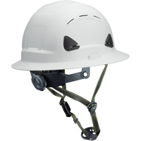 Casque Fibre Metal de style escalade avec bordure compl&egrave;te, R&eacute;pond aux normes CSA type 2, Suspension Rochet, Ventil&eacute; Pryde Industrial Inc.