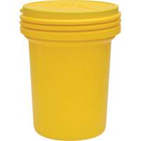 Lab Pack Plastic Barrel Drum with Screw-On Lid, 30 US gal., Mobile/Stationary Pryde Industrial Inc.