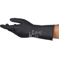 Gants r&eacute;sistants aux produits chimiques AlphaTec 87-118, Taille Petit/7, 12,6" lo, Latex de caoutchouc, Doublure en Coton, 31-mil Pryde Industrial Inc.