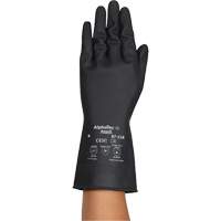 Gants r&eacute;sistants aux produits chimiques AlphaTec 87-118, Taille Petit/7, 12,6" lo, Latex de caoutchouc, Doublure en Coton, 31-mil Pryde Industrial Inc.
