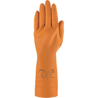 Gants robustes r&eacute;sistants aux produits chimiques AlphaTec 87-208, Taille 7, 12,8" lo, Latex de caoutchouc, Doublure en Coton/Ouat&eacute;e, 29,5 mils Pryde Industrial Inc.