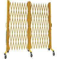 Barri&egrave;re extensible, 84" h x 20' lo, Jaune Pryde Industrial Inc.