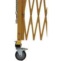 Barri&egrave;re extensible, 84" h x 20' lo, Jaune Pryde Industrial Inc.