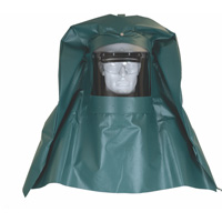 Cagoule anti-&eacute;claboussures chimiques et casquette rigide avec visi&egrave;re r&eacute;sistante aux produits chimiques Pryde Industrial Inc.