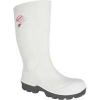 Boss&reg; Footwear Food Processing Boot, Polyurethane, Steel Toe, Size 4, Impermeable Pryde Industrial Inc.