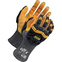 Gants antichocs r&eacute;sistants &agrave; la coupe pour &eacute;crans tactiles Cut-X, 6, Paume en Mousse de nitrile, Poignet &eacute;lastique Pryde Industrial Inc.
