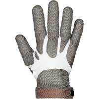 MMG Food Safe Metal Chainmail Gloves, Size 2X-Small, Stainless Steel Shell, ASTM ANSI Level A9 Pryde Industrial Inc.