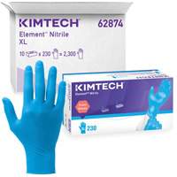 Kimtech Element Exam Gloves, X-Small, Nitrile, 3.2-mil, Powder-Free, Blue, Class 2 Pryde Industrial Inc.
