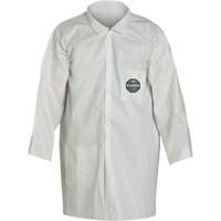 ProShield&reg; 50 Lab Coat, Microporous, White, Small Pryde Industrial Inc.