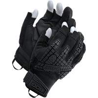 X-Site&reg; Impact Trigger Finger Gloves, Suede Palm, Size X-Small Pryde Industrial Inc.
