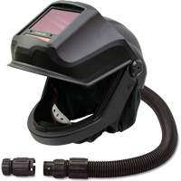 DEFENDER Supplied Air Respirator Shield & Flip-Front Welding Helmet with ADF & Cooler, Universal, Facepiece Pryde Industrial Inc.