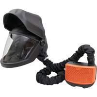 PEAKAIR DEFENDER Visor with Flip-Front & X90VX Blower Kit, Facepiece Respirator/Welding Helmet, Lithium-Ion Battery Pryde Industrial Inc.
