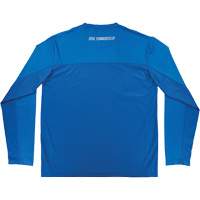 Chemise de refroidissement &agrave; manches longues avec protection solaire et UV Chill-Its 6689, Bleu, Petit Pryde Industrial Inc.