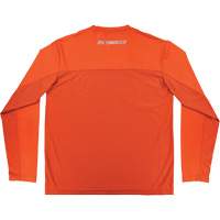 Chemise de refroidissement &agrave; manches longues avec protection solaire et UV Chill-Its 6689, Orange, Petit Pryde Industrial Inc.