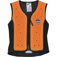 Veste de refroidissement &eacute;vaporatif Chill-Its 6685 avec fermeture &agrave; glissi&egrave;re, Moyen, Orange Pryde Industrial Inc.