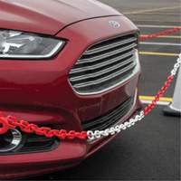 Chaîne de barri&egrave;re en plastique &agrave; deux couleurs, Vert/Blanc Pryde Industrial Inc.